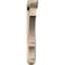 Ekena Millwork Balboa Arts and Crafts Smooth Bracket w/ Offset Brace, Douglas Fir, 5 1/2"W x 38"D x 38"H BKT0604X38X38BOA03SDF - alternate 2